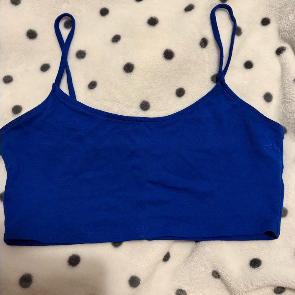 Blue Women's bralette Top